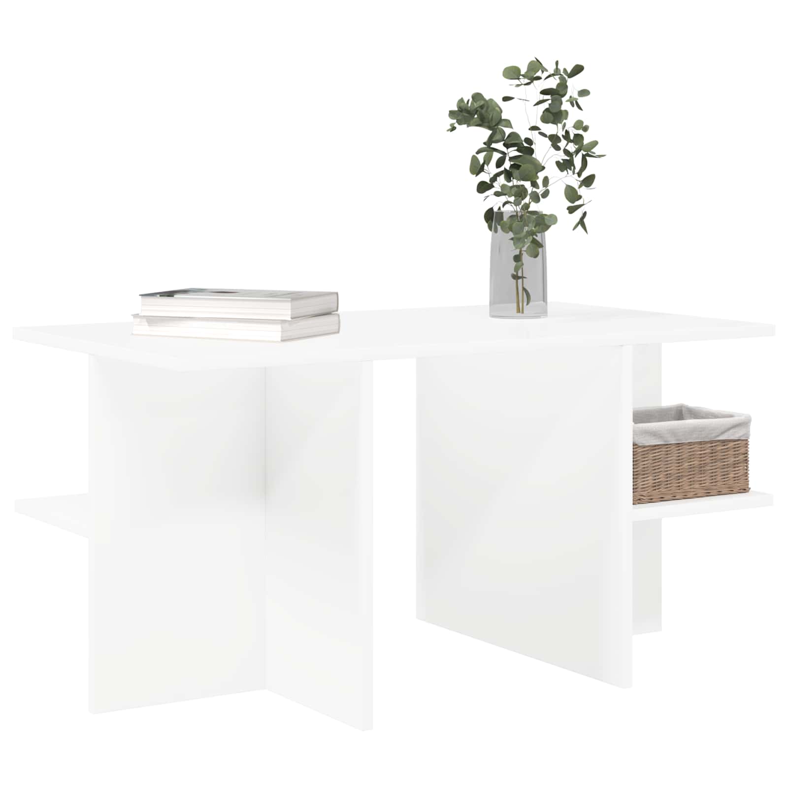 Mesa de Café 87 x 50 x 45 cm Madera de ingeniería