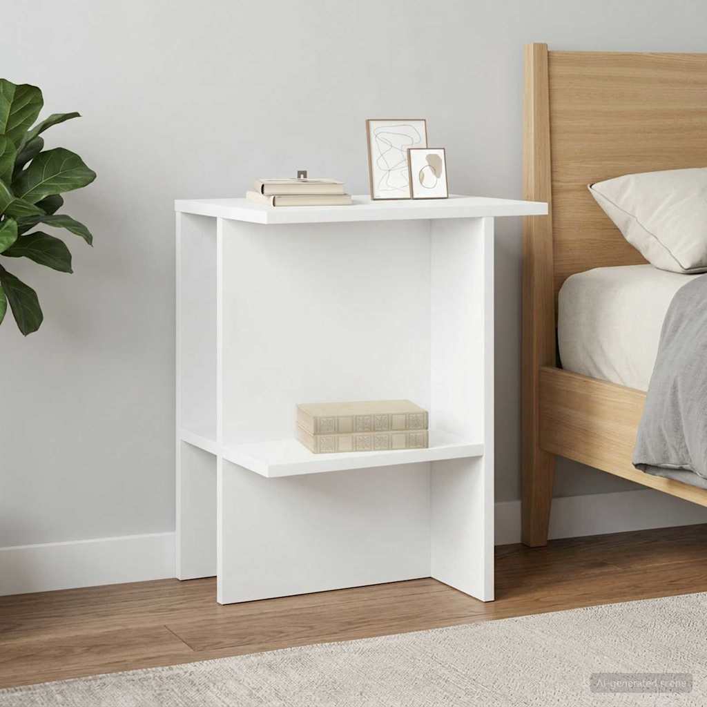 Mesa de Café 2 pcs 40 x 30 x 49 cm Madera de Ingeniería