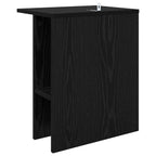 Mesa de Café Roble Negro 40 x 30 x 49 cm Madera de Ingeniería