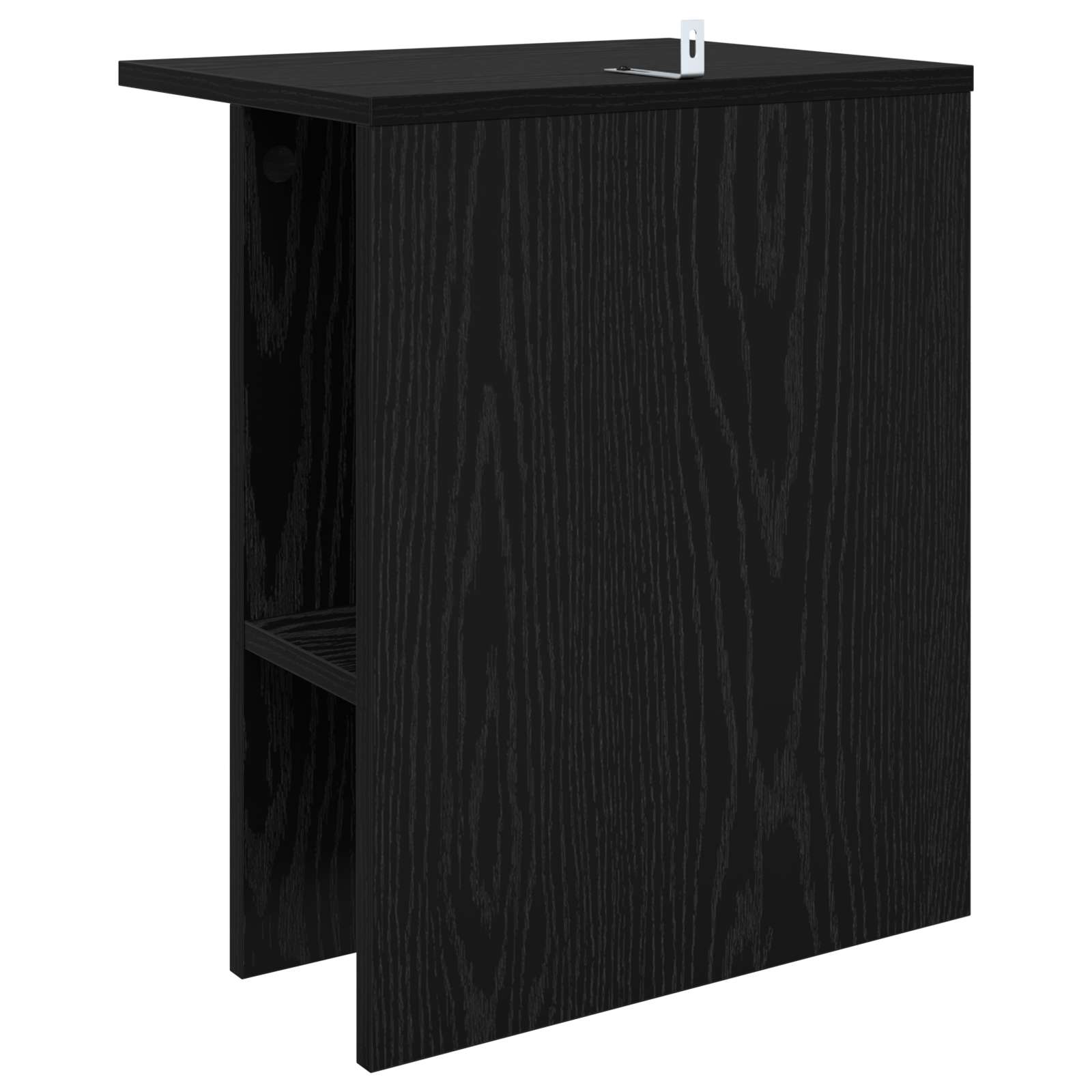 Mesa de Café Roble Negro 40 x 30 x 49 cm Madera de Ingeniería