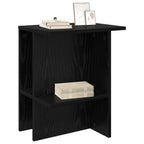 Mesa de Café Roble Negro 40 x 30 x 49 cm Madera de Ingeniería
