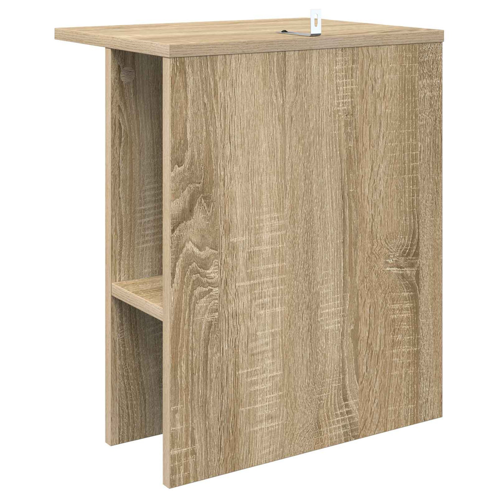 Mesa de Café Roble Sonoma 40 x 30 x 49 cm Madera de Ingeniería