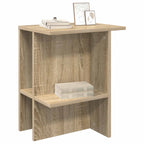 Mesa de Café Roble Sonoma 40 x 30 x 49 cm Madera de Ingeniería