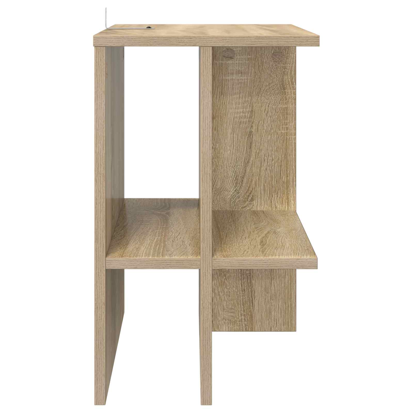 Mesa de Café Roble Sonoma 40 x 30 x 49 cm Madera de Ingeniería