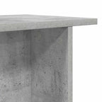Mesa de Café Gris Hormigón 40 x 30 x 49 cm Madera de Ingeniería
