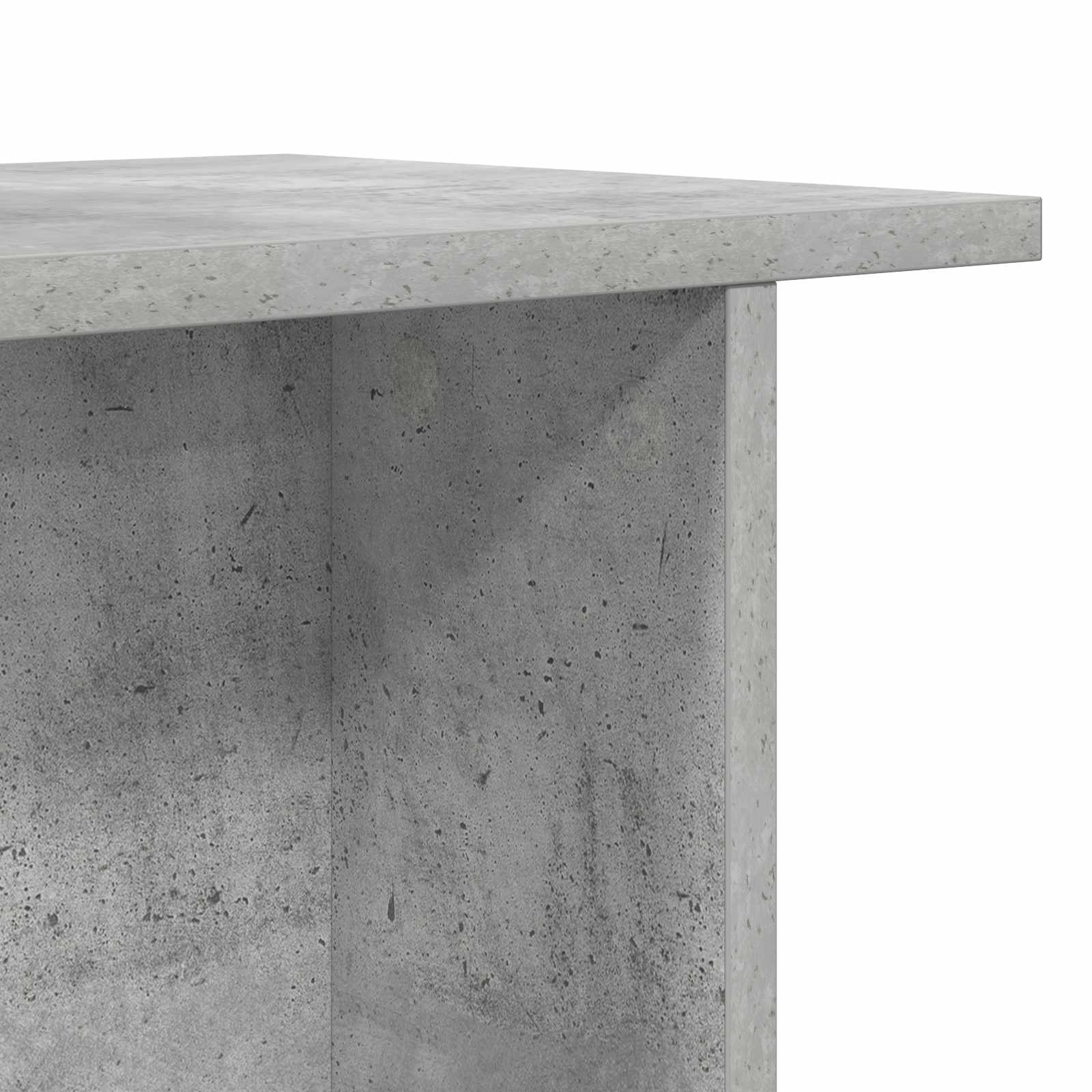 Mesa de Café Gris Hormigón 40 x 30 x 49 cm Madera de Ingeniería