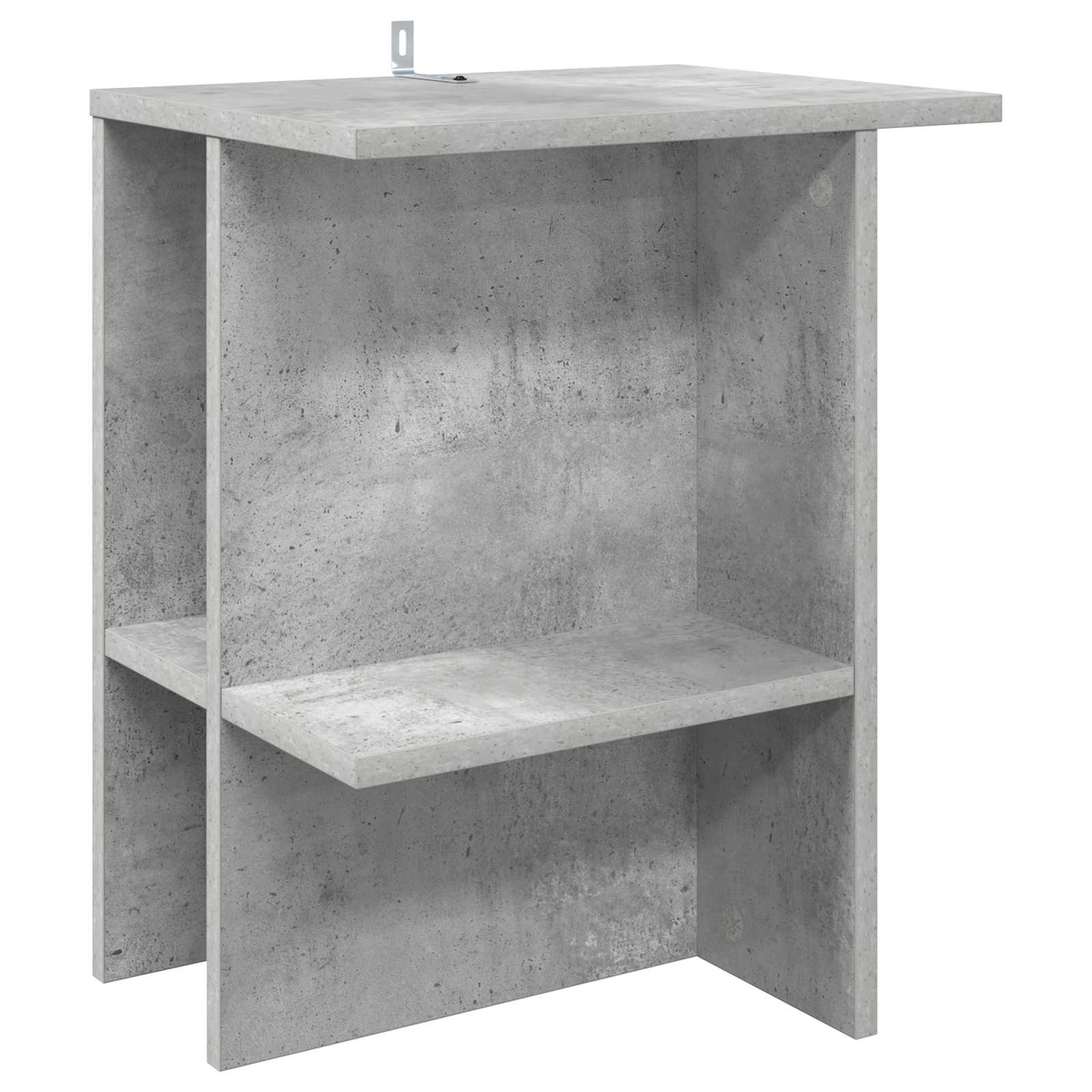 Mesa de Café Gris Hormigón 40 x 30 x 49 cm Madera de Ingeniería