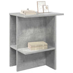 Mesa de Café Gris Hormigón 40 x 30 x 49 cm Madera de Ingeniería