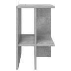 Mesa de Café Gris Hormigón 40 x 30 x 49 cm Madera de Ingeniería