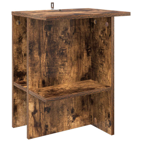 Mesa de Café Roble Ahumado 40 x 30 x 49 cm Madera de Ingeniería