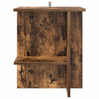 Mesa de Café Roble Ahumado 40 x 30 x 49 cm Madera de Ingeniería