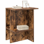 Mesa de Café Roble Ahumado 40 x 30 x 49 cm Madera de Ingeniería