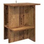 Mesa de Café Madera envejecida 40 x 30 x 49 cm