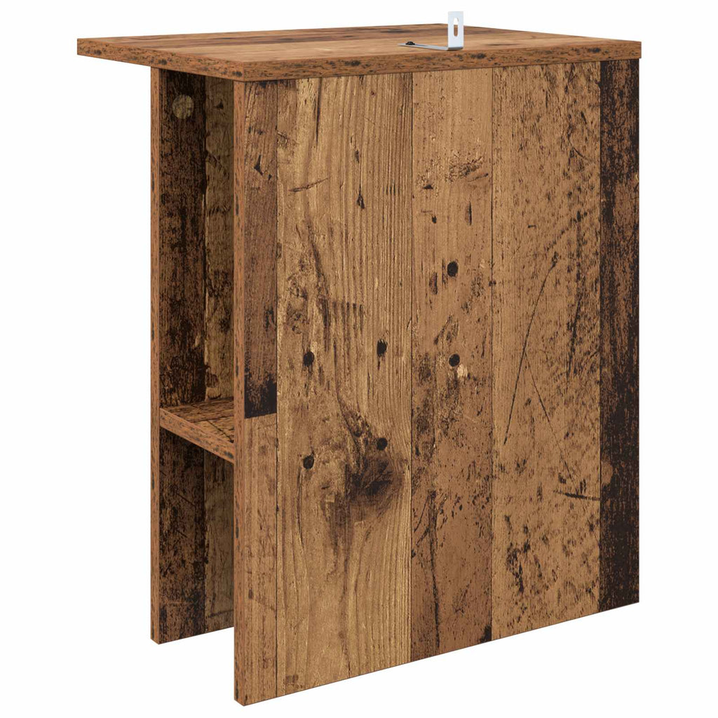 Mesa de Café Madera envejecida 40 x 30 x 49 cm