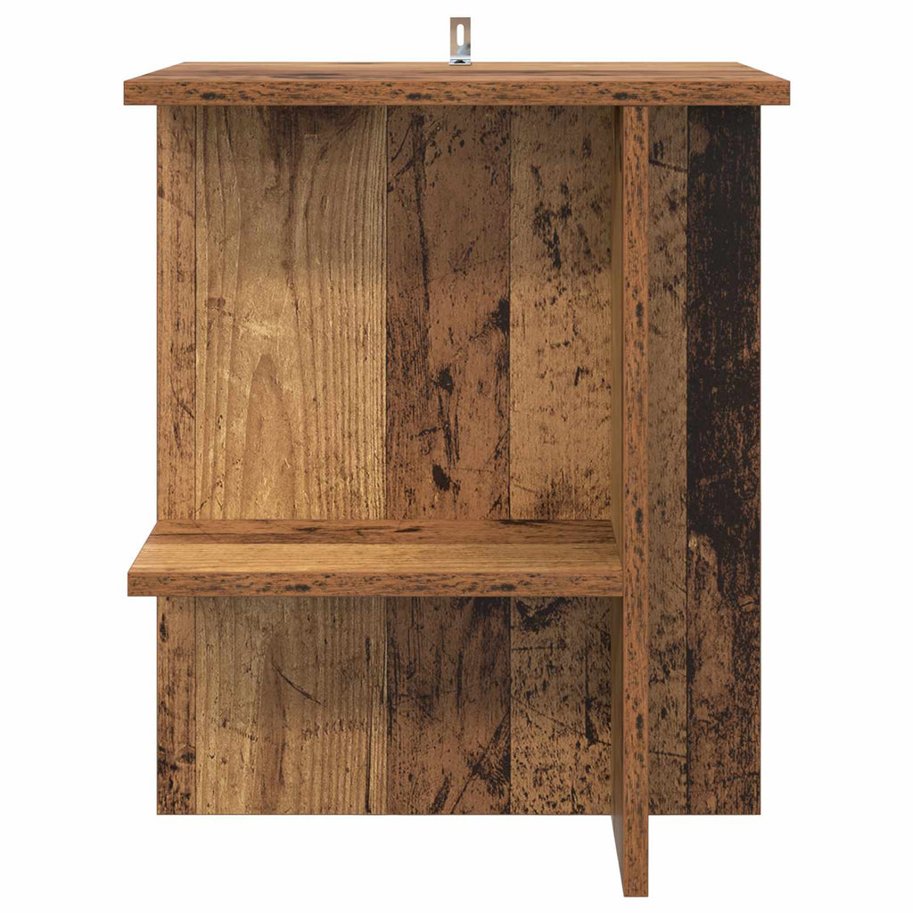 Mesa de Café Madera envejecida 40 x 30 x 49 cm