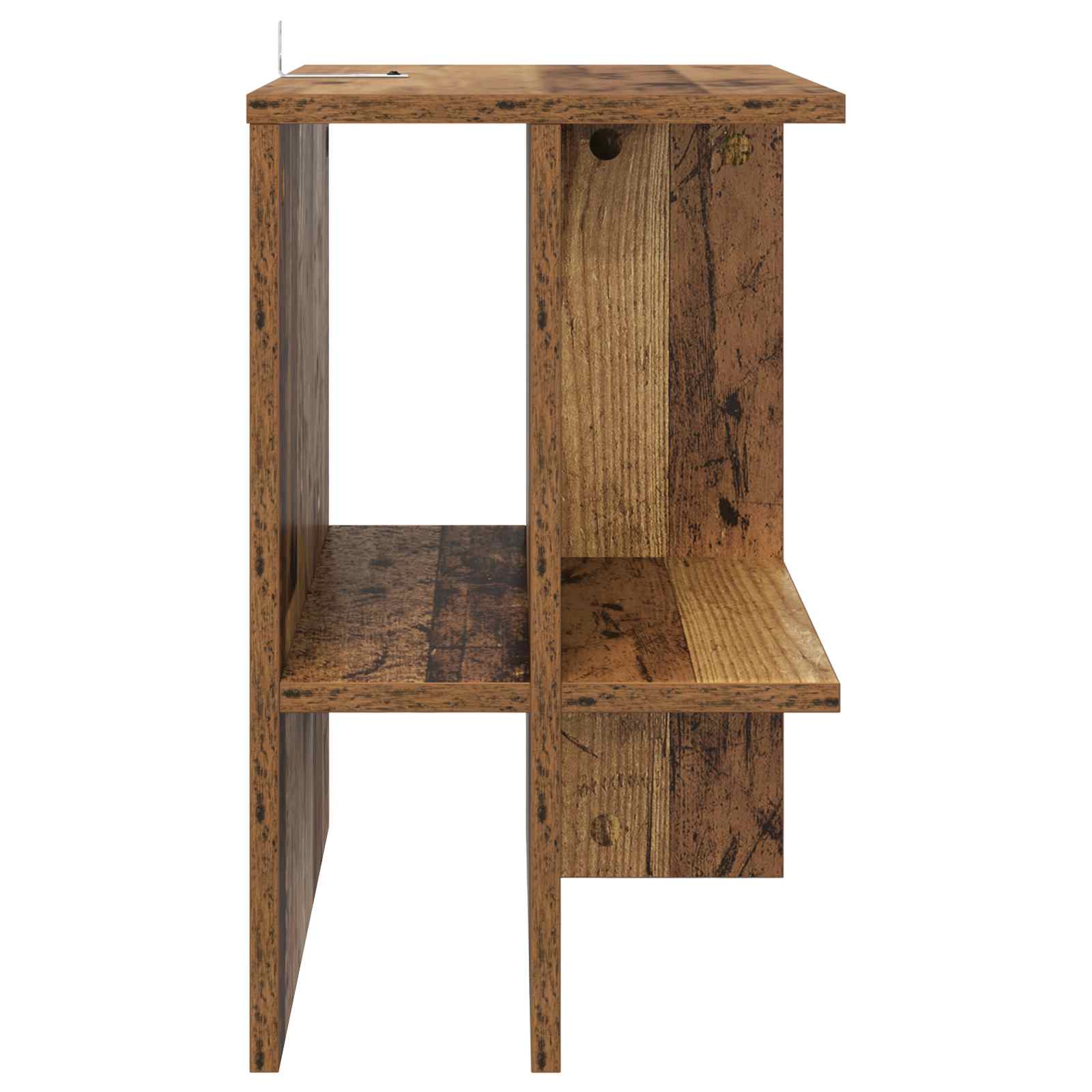 Mesa de Café Madera envejecida 40 x 30 x 49 cm