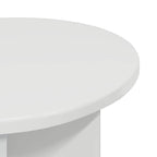 Mesa lateral 2 pcs Brillante Ø 39 x 38 cm Madera de Ingeniería