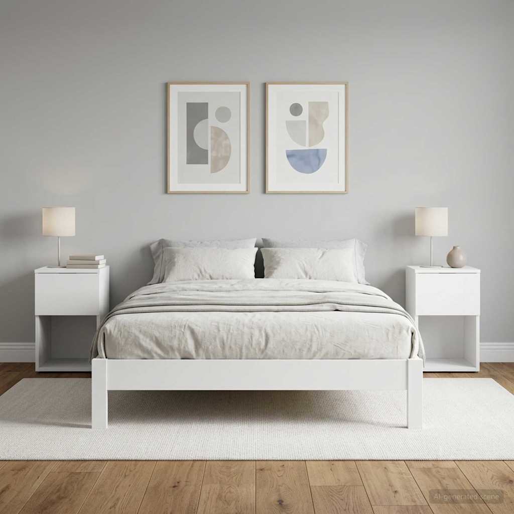 Mueble cama 2 pcs 29 x 31,5 x 49 cm Madera de Ingeniería