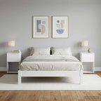 Mueble cama 2 pcs 29 x 31,5 x 49 cm Madera de Ingeniería