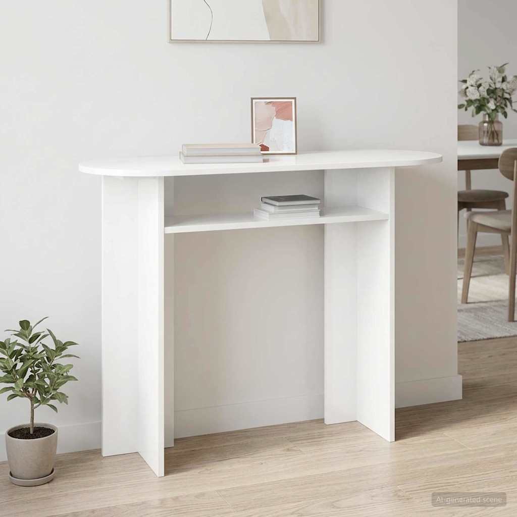 Mesa Consola 100 x 39,5 x 75 cm Madera de Ingeniería