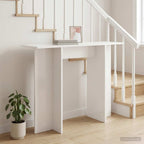 Mesa Consola Blanco 100 x 30 x 75 cm Madera de ingeniería