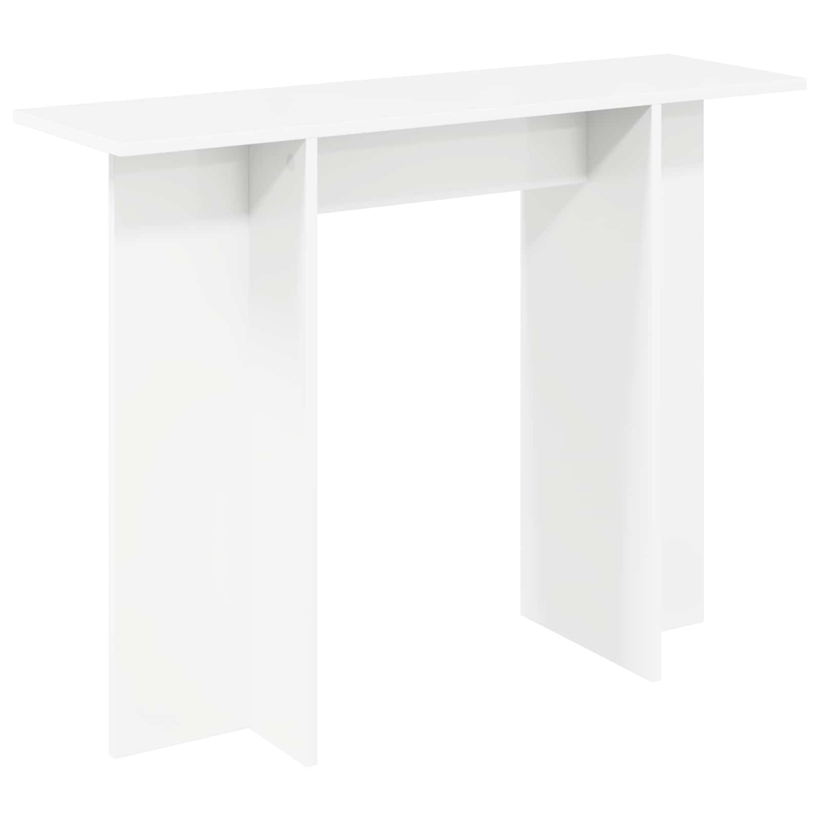 Mesa Consola Blanco 100 x 30 x 75 cm Madera de ingeniería