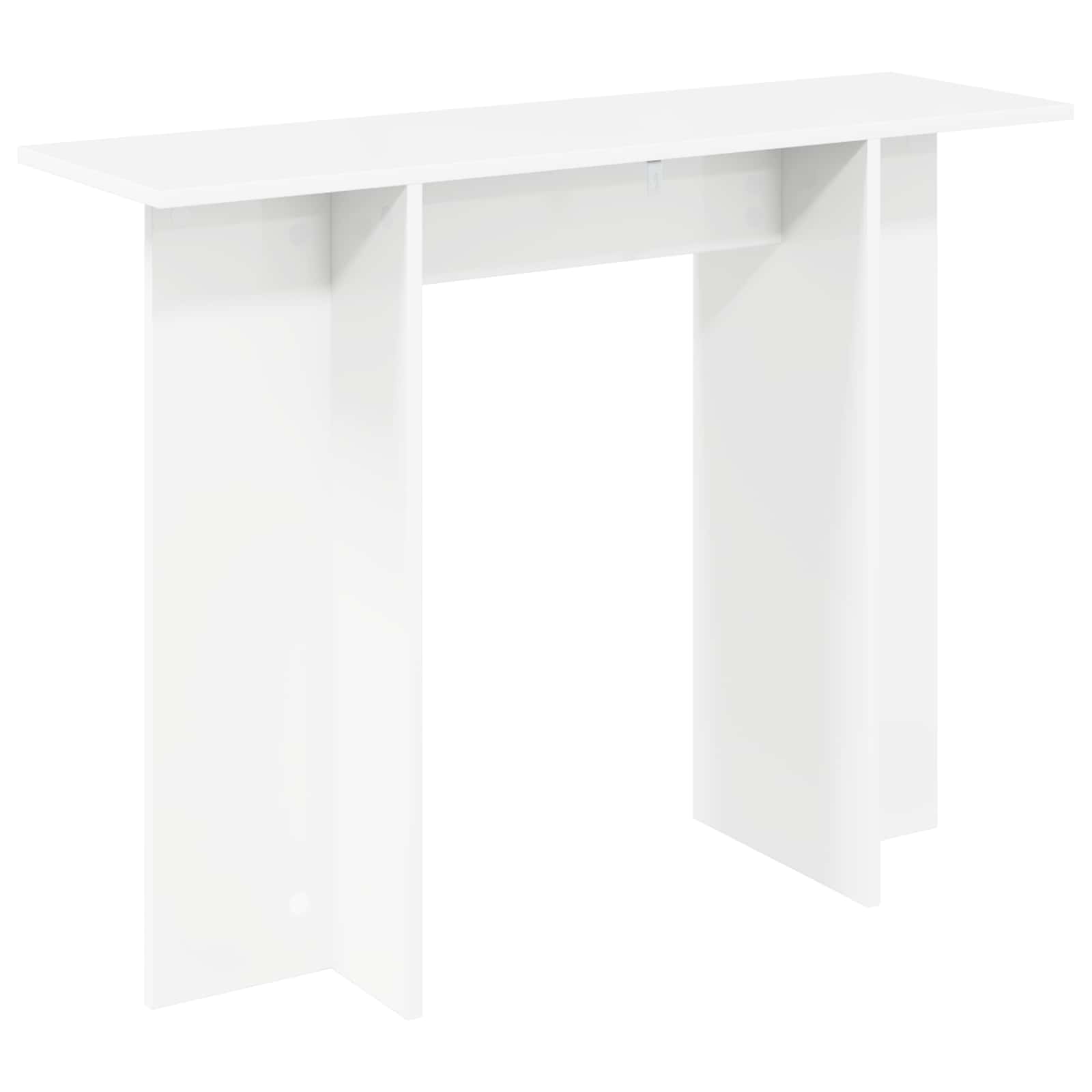 Mesa Consola Blanco 100 x 30 x 75 cm Madera de ingeniería