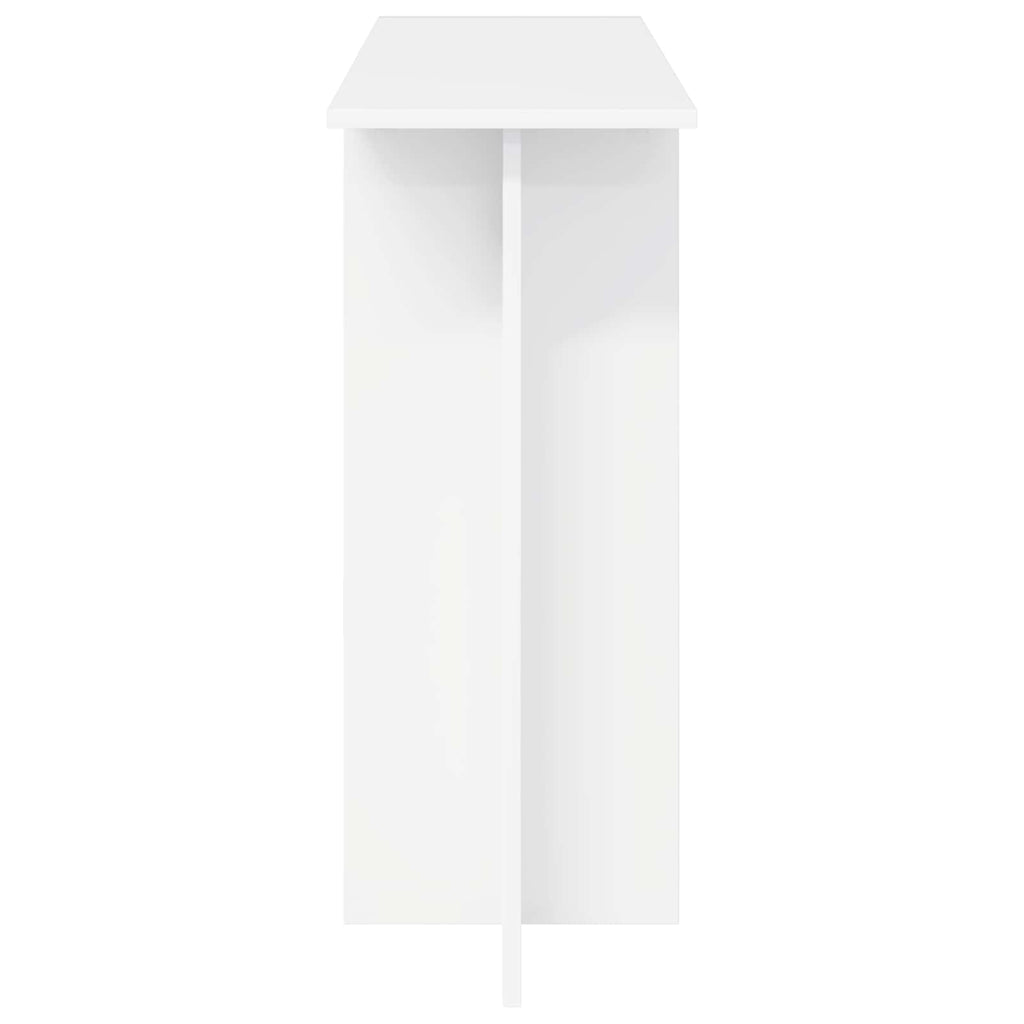 Mesa Consola Blanco 100 x 30 x 75 cm Madera de ingeniería