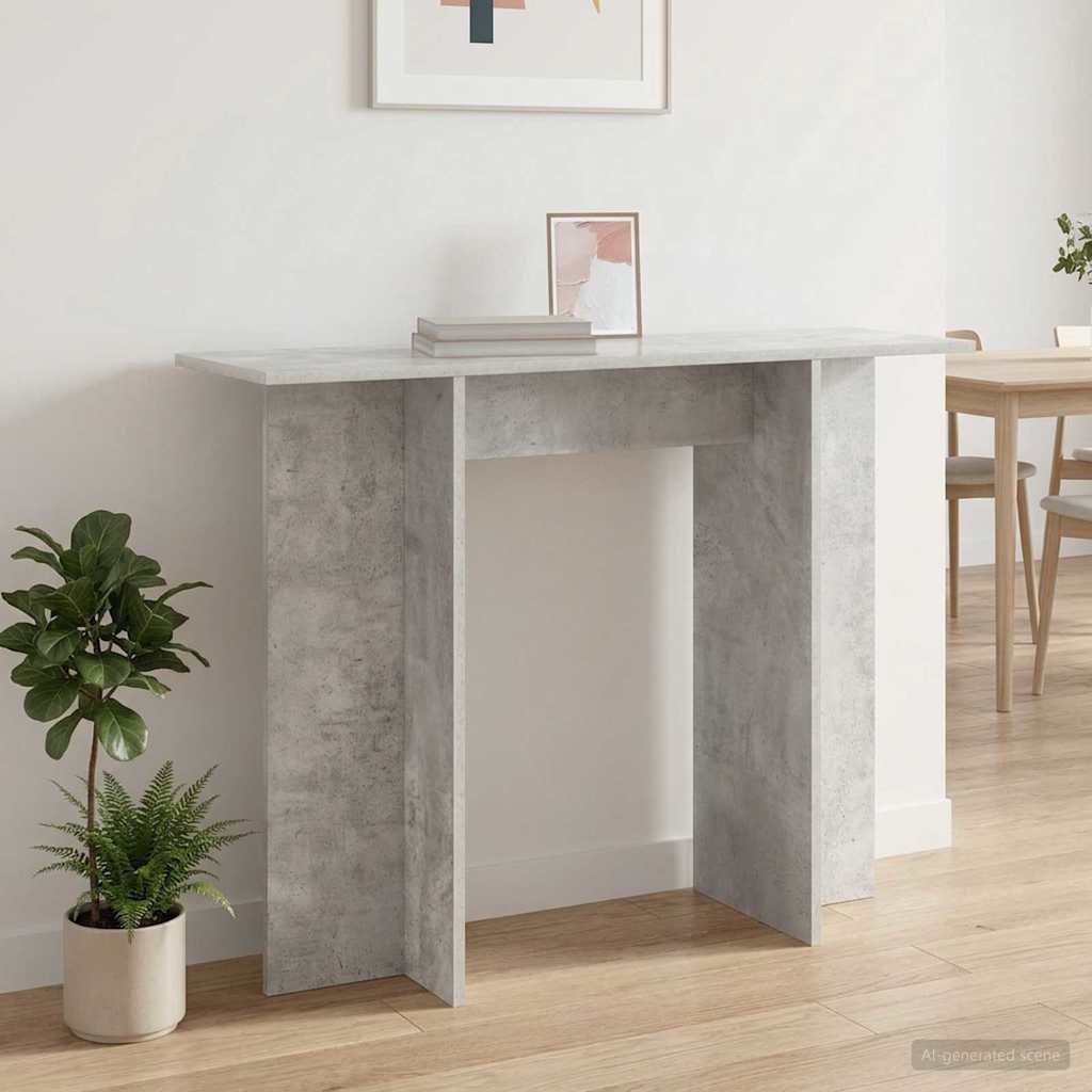 Console Table White 100 x 30 x 75 cm Engineered Wood