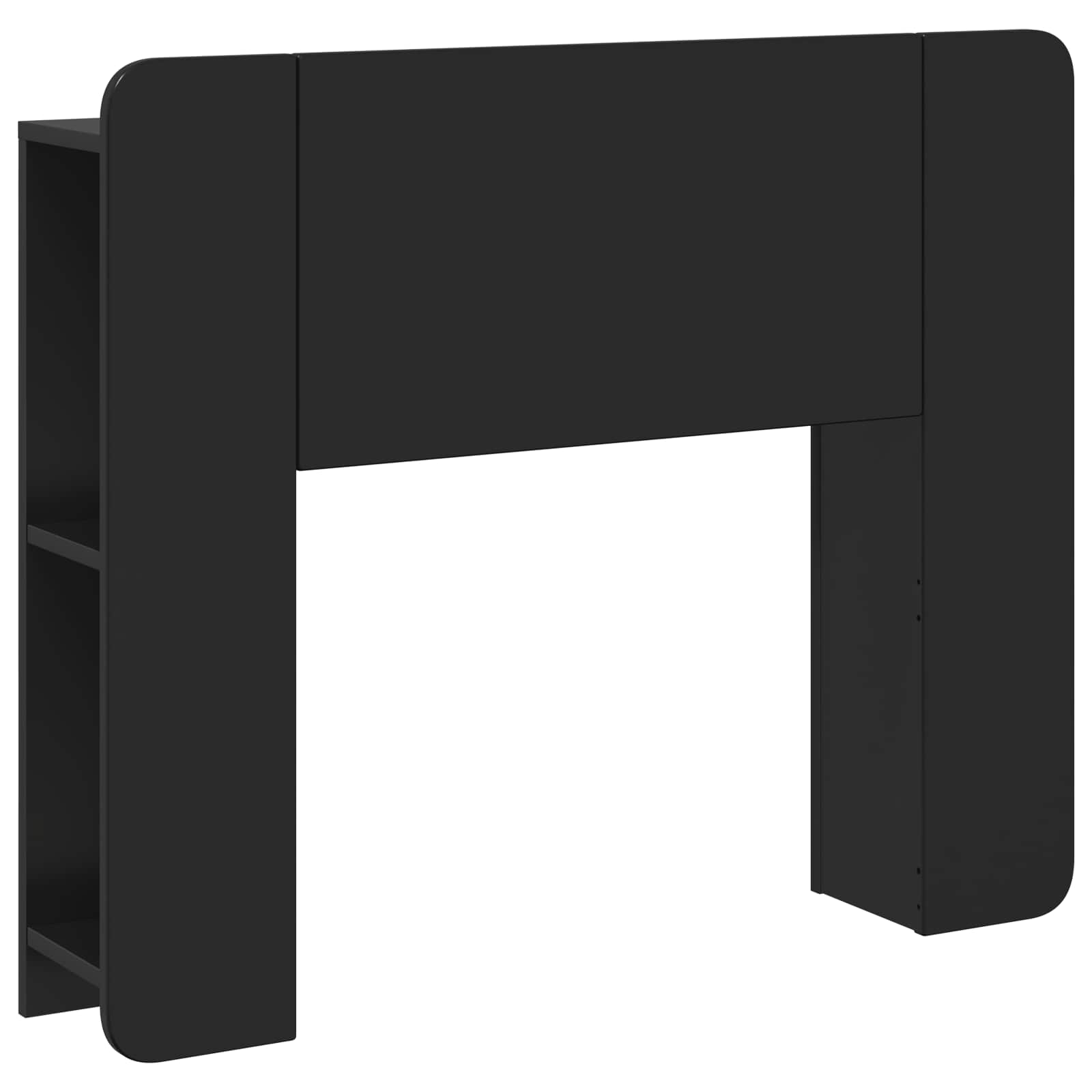 Cabecero con armario 135 x 18,5 x 80 cm Madera de ingeniería