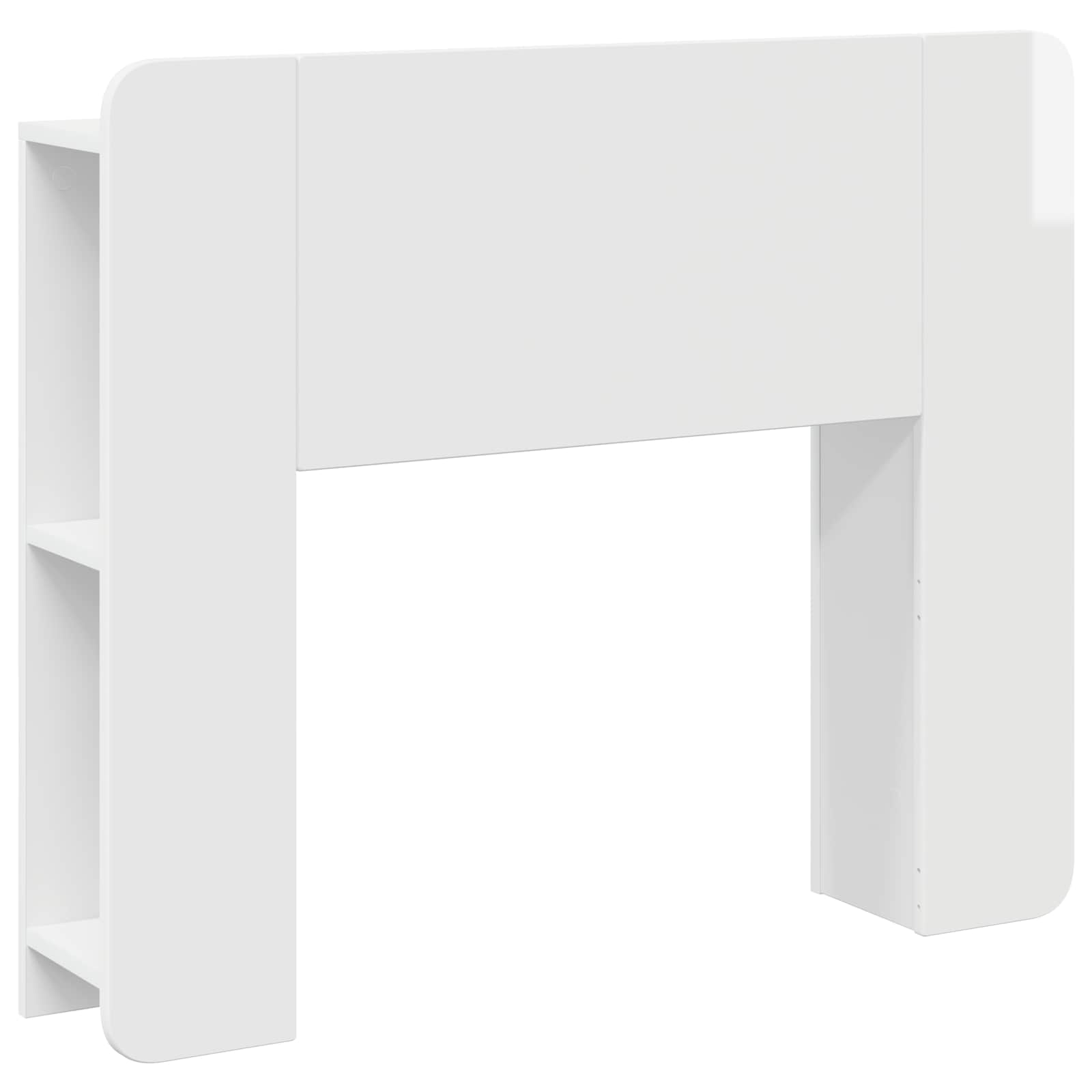 Cabecero con armario 135 x 18,5 x 80 cm Madera de ingeniería