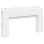 Cabecero con armario 135 x 18,5 x 80 cm Madera de ingeniería