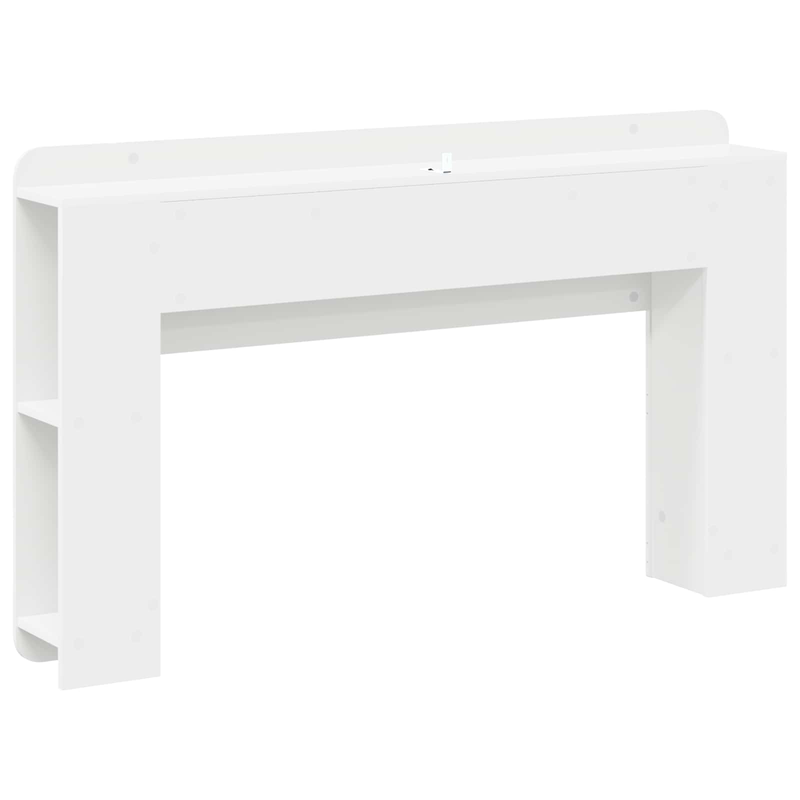 Cabecero con armario 135 x 18,5 x 80 cm Madera de ingeniería