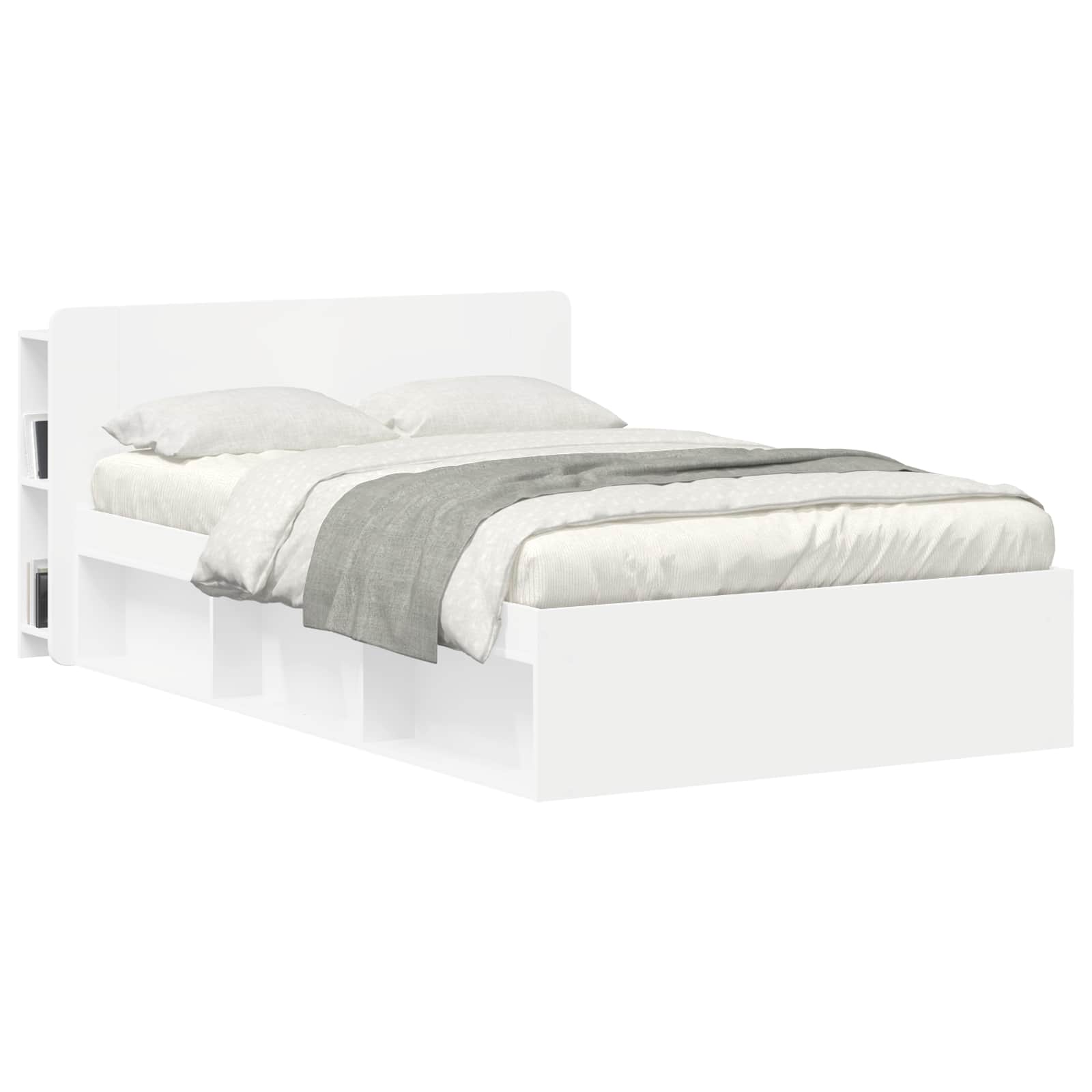 Cabecero con armario 135 x 18,5 x 80 cm Madera de ingeniería
