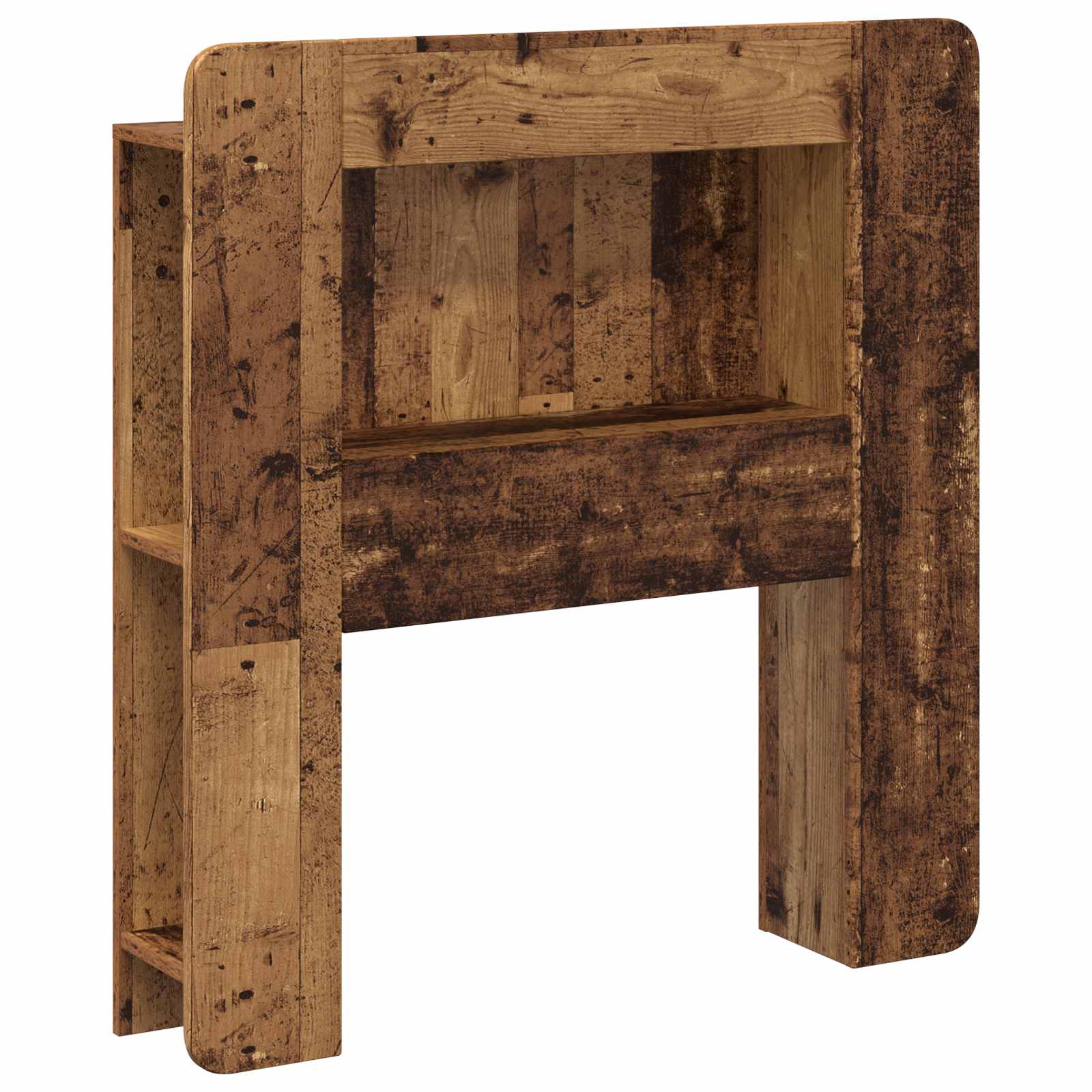 Cabecero con armario Brillante Madera de ingeniería