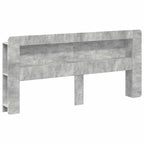 Cabecero con armario Brillante Madera de ingeniería