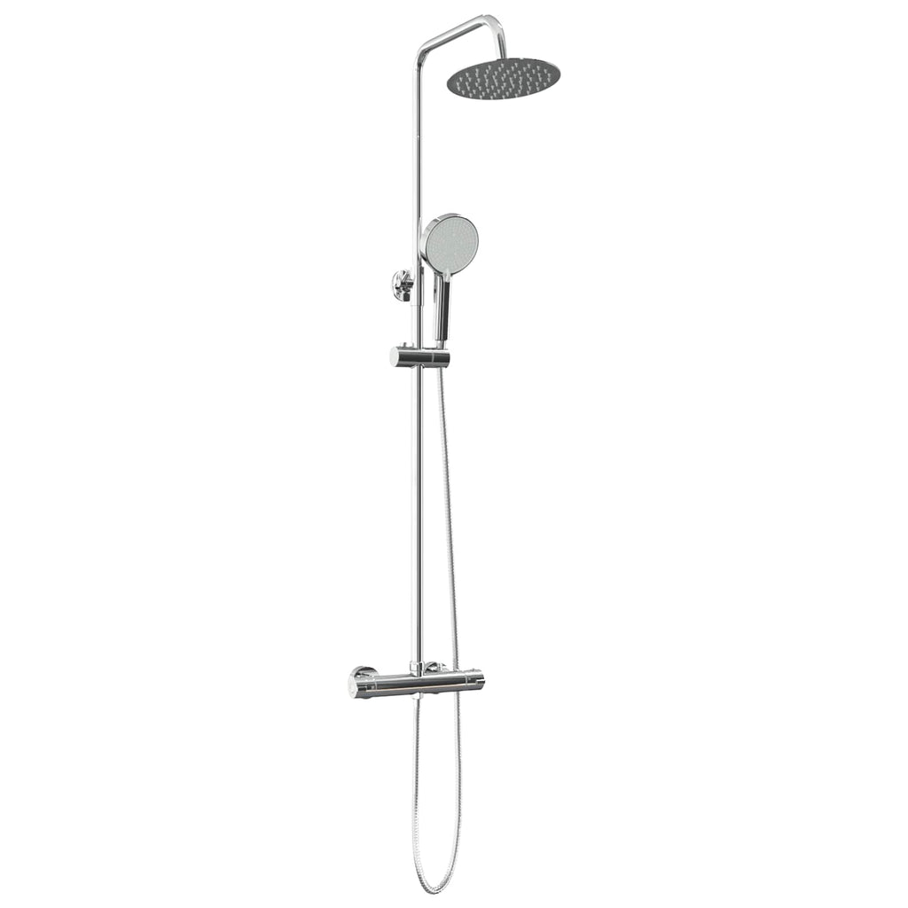 Juego de Sistema de Ducha Termostática Cromado SS201