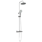 Juego de Sistema de Ducha Termostática Cromado SS201