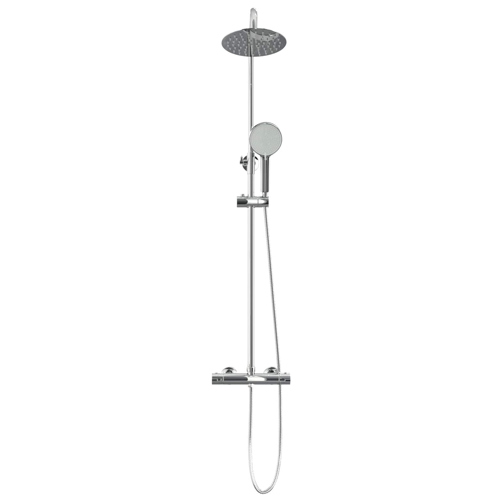 Juego de Sistema de Ducha Termostática Cromado SS201