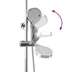 Juego de Sistema de Ducha Termostática Cromado SS201
