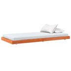 Estructura de cama Marrón cera 70 x 190 cm