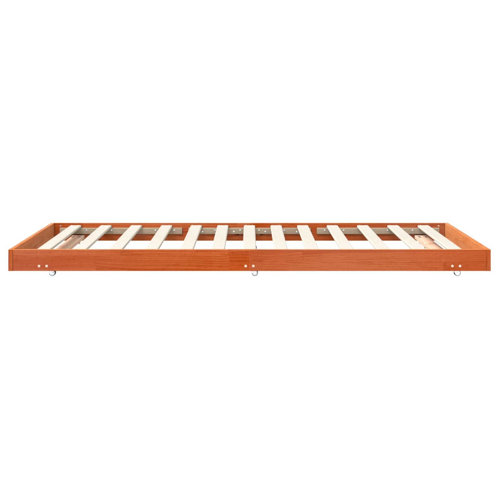 Estructura de cama Marrón cera 70 x 190 cm