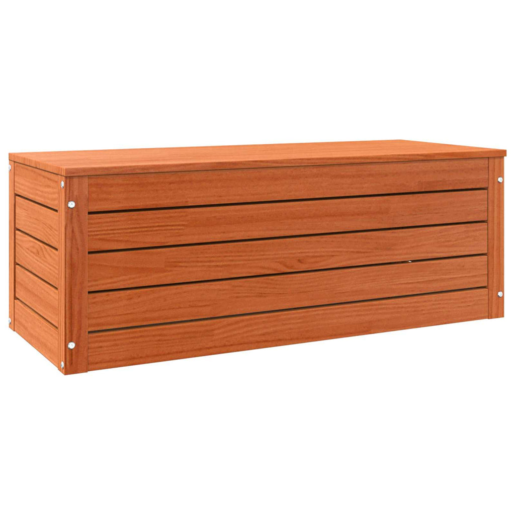 Caja de Almacenamiento con puerta Marrón cera 89 x 36,5 x 33 cm
