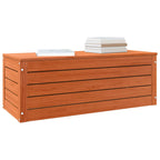 Caja de Almacenamiento con puerta Marrón cera 89 x 36,5 x 33 cm