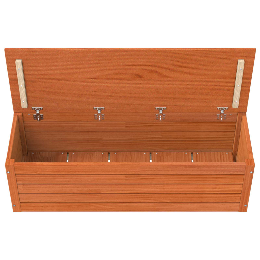 Caja de Almacenamiento Marrón cera 109 x 36,5 x 33 cm