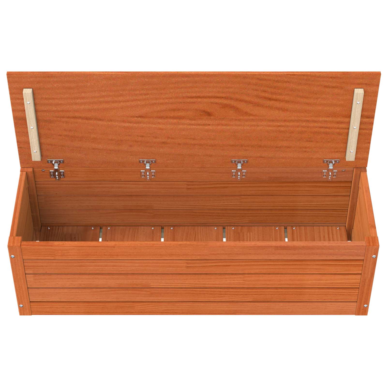 Caja de Almacenamiento Marrón cera 109 x 36,5 x 33 cm