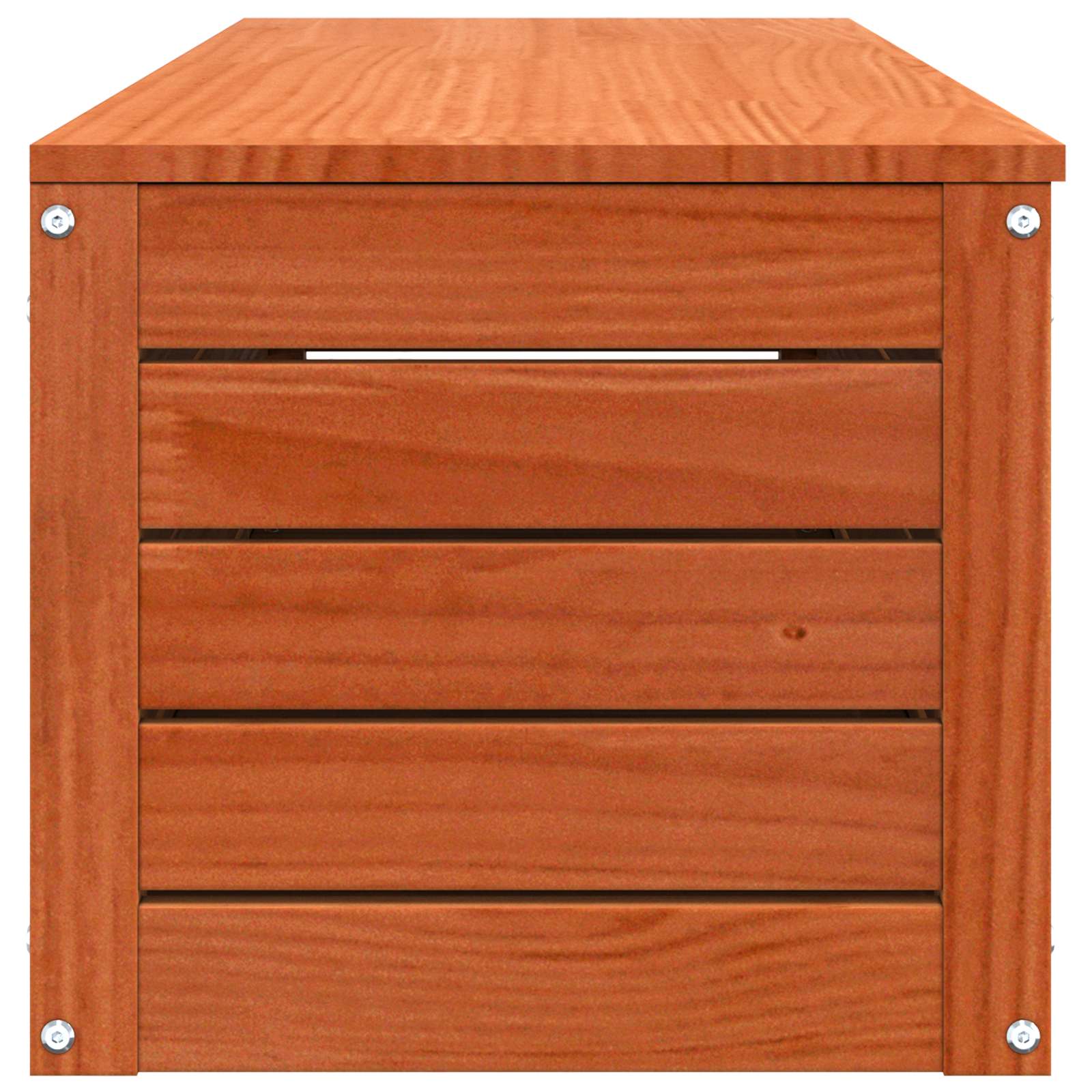Caja de Almacenamiento Marrón cera 109 x 36,5 x 33 cm