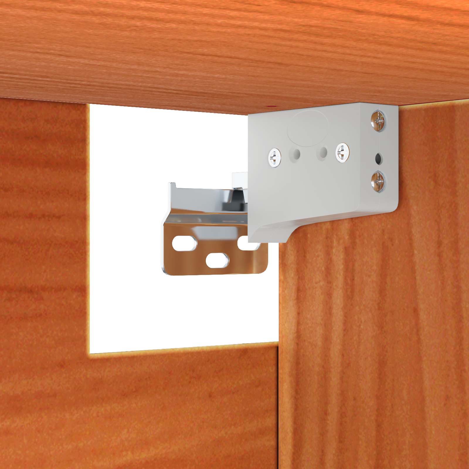 Armario de Pared con estante 2 pcs Marrón cera 80 x 30 x 35 cm