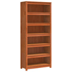 Librería Marrón cera 80 x 35 x 183 cm Madera de pino macizo