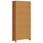 Librería Marrón cera 80 x 35 x 183 cm Madera de pino macizo